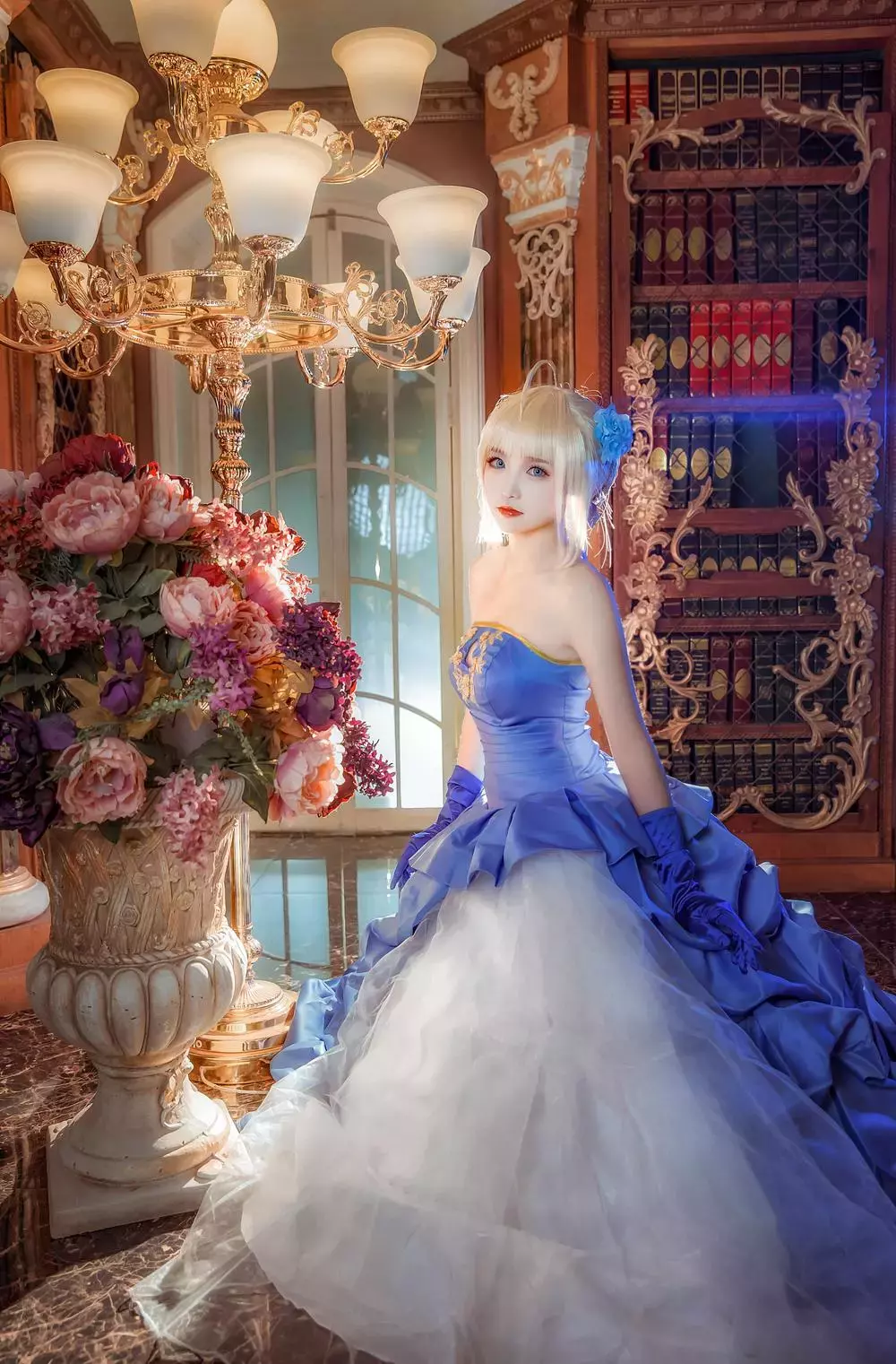 No.017-阿尔托莉雅 十周年礼服 [17P] 好看身材模特美女图片壁纸-丽图社