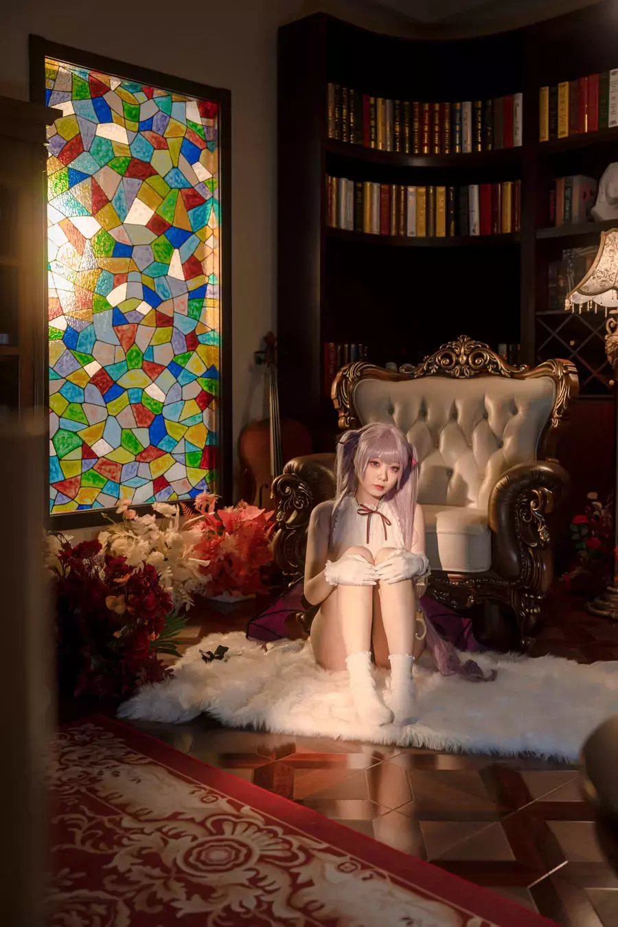 No.005-笨拙的小恶魔 [44P] 好看身材模特美女图片壁纸-丽图社