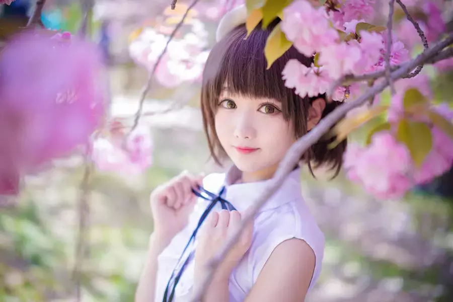 No.055-路人女主的养成方法 加藤惠 [11P] 甜美女孩写真图集-丽图社