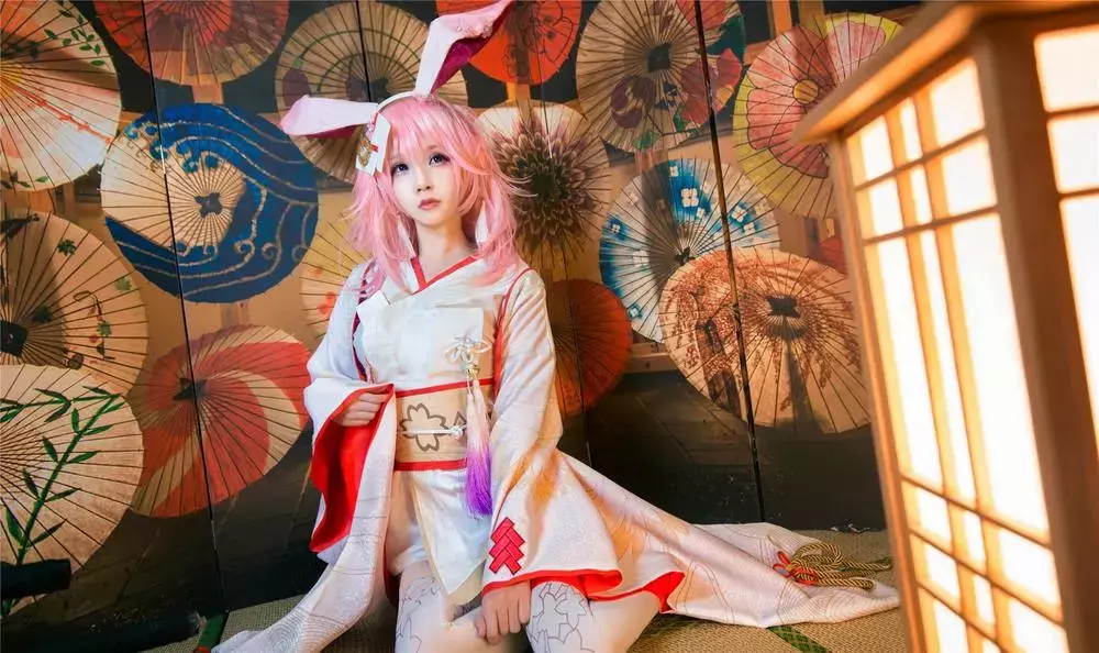 No.027-崩坏学园 无垢莲华和服八重樱 [12P] 时尚美女写真壁纸图片照片-丽图社