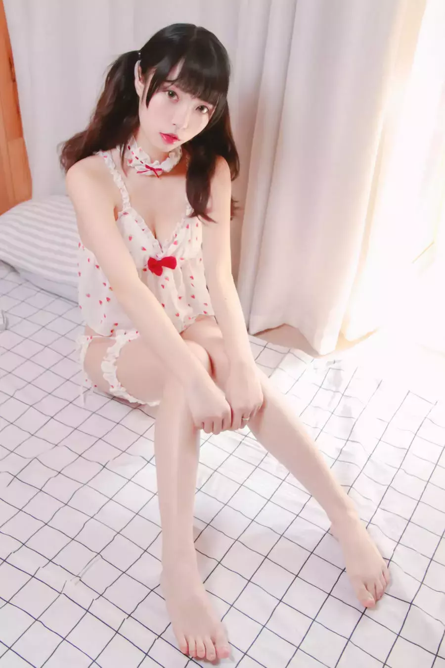 No.031-小草莓睡衣 [30P] 清纯又好看的美女壁纸-丽图社