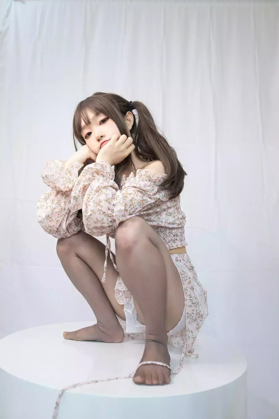 No.003-缠玛瑙灰+象牙白 [45P] 美女写真艺术照图片-丽图社