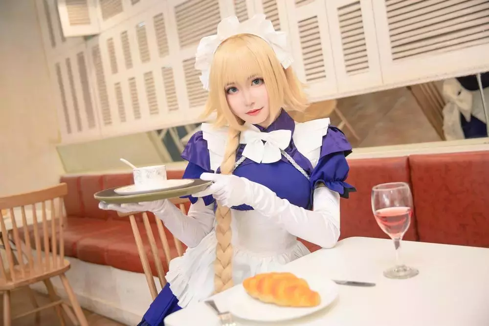 No.013-贞德 女仆 [11P] 美女写真,性感美女-丽图社