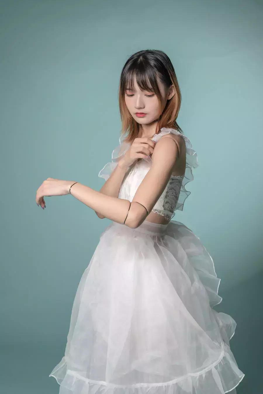 No.050-木偶 [25P] 长裙比基尼风美女写真-丽图社