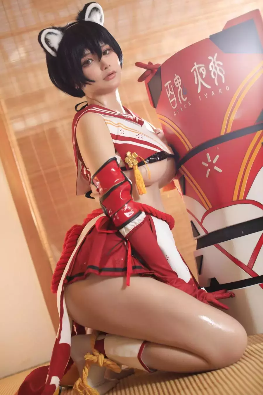 No.008 – 碧蓝档案 春日椿 [33P] 气质佳长相甜美-丽图社