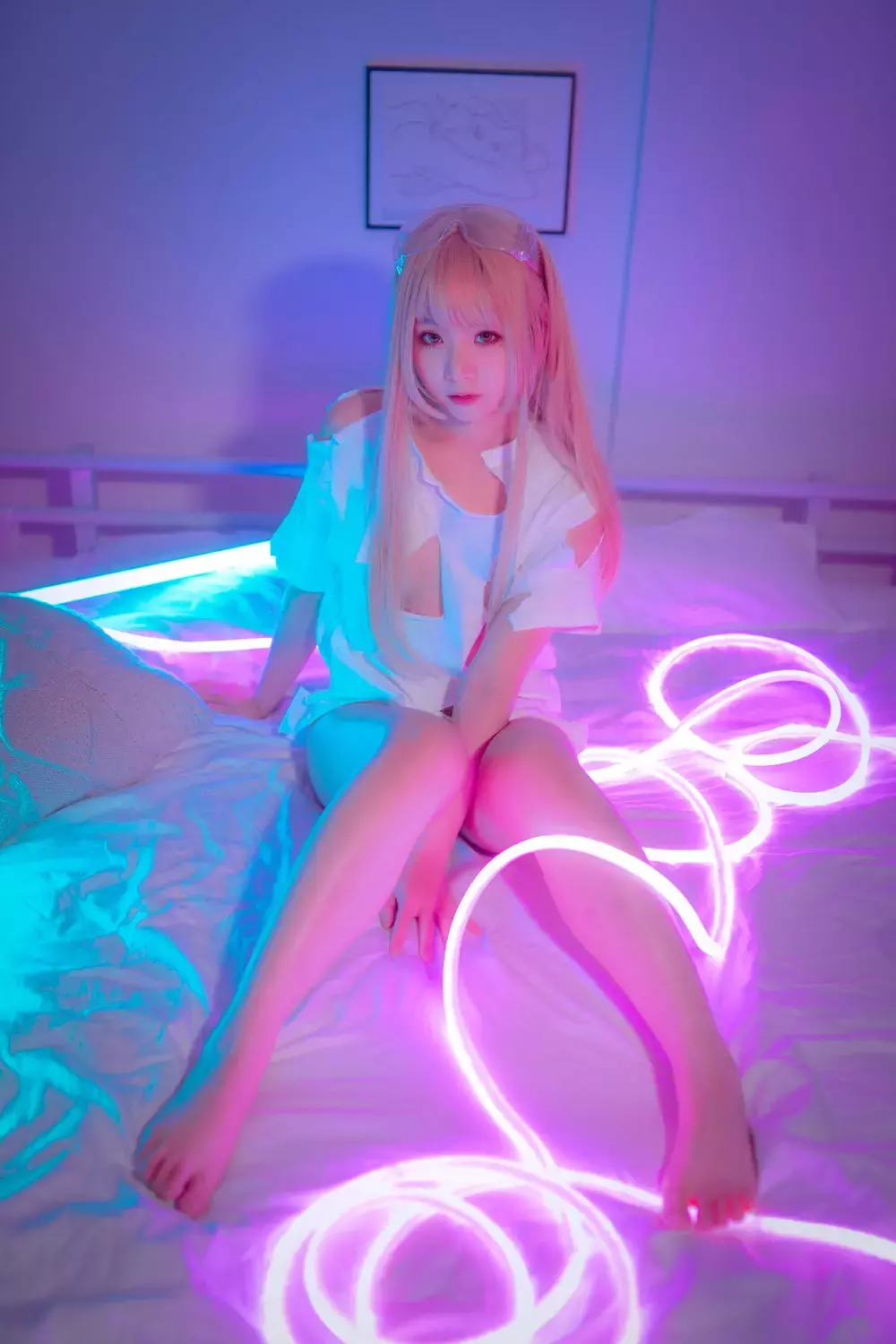 No.009-破T恤 美女壁纸 谁不爱身材好的小姐姐-丽图社