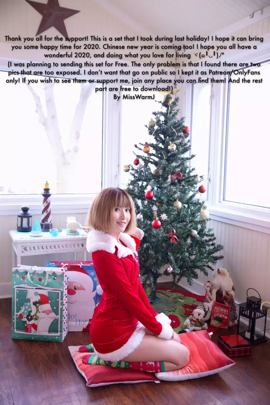 No.028-2020 Free New Year Set [26P] 气质女孩的时尚之旅-丽图社