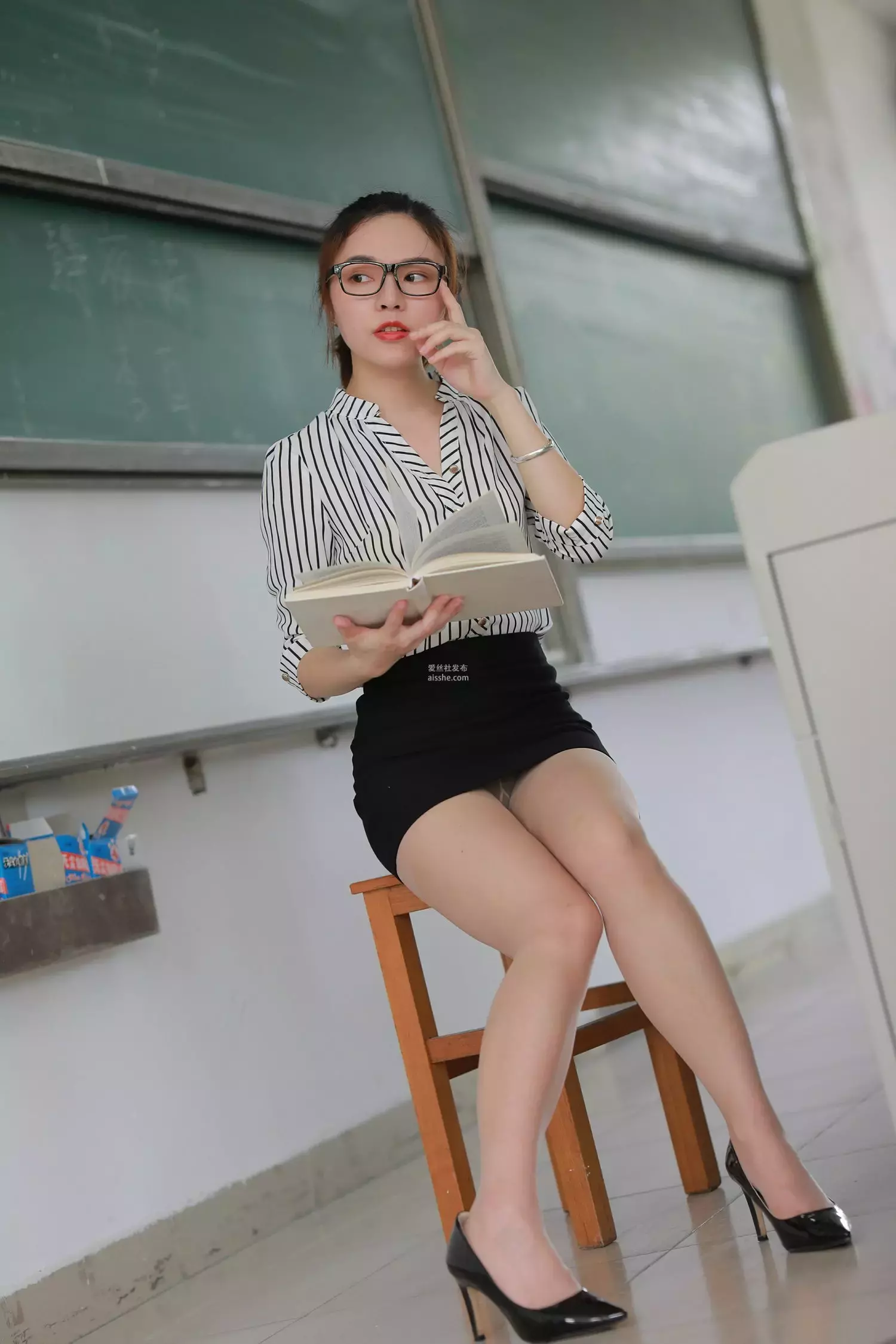 精选街拍作品 NO.1644 大学自习室的故事2 街拍美术馆-丽图社