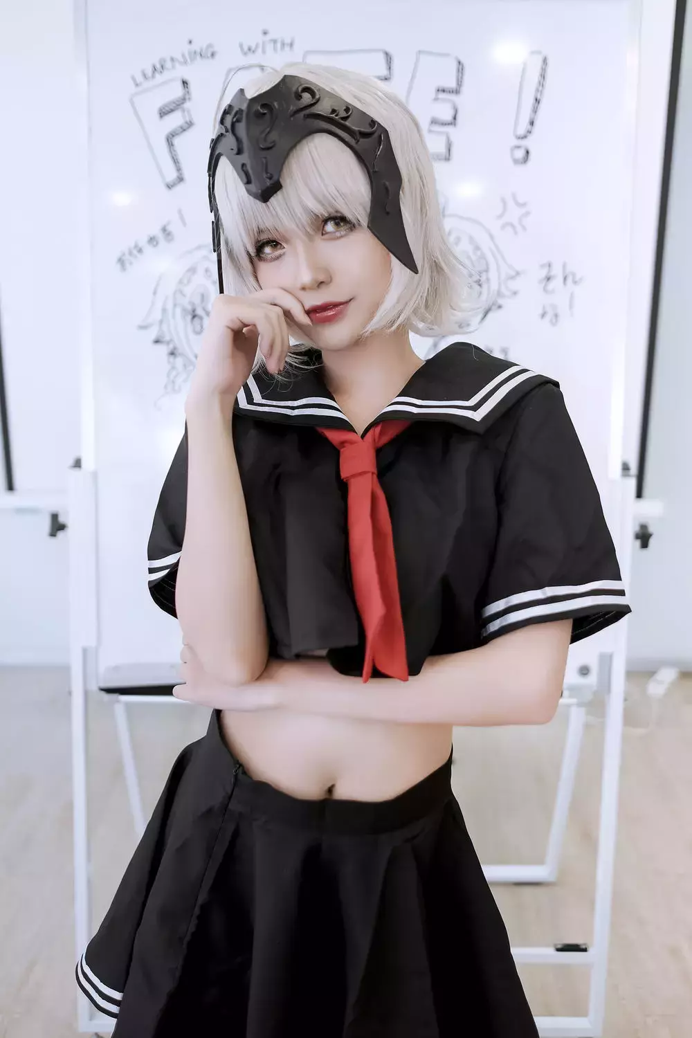 No.017-Jalter Seifuku FGO [14P] 时尚美女写真壁纸图片照-丽图社