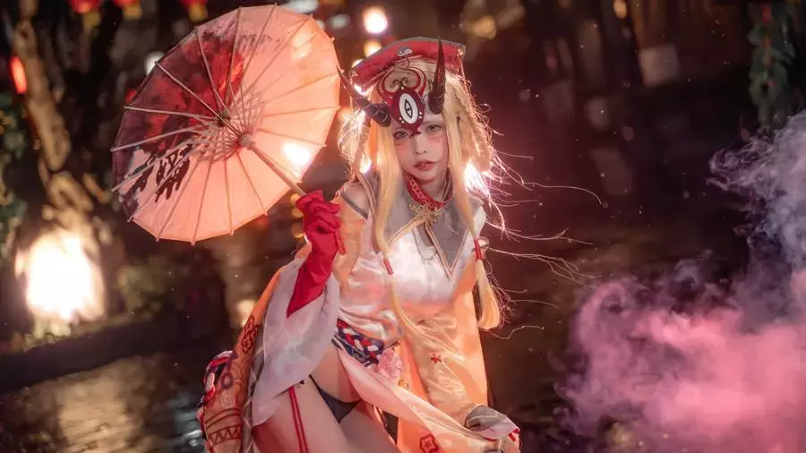 No.009 – 酒吞+茨木 [18P] 美女壁纸 谁不爱身材好的小姐姐-丽图社