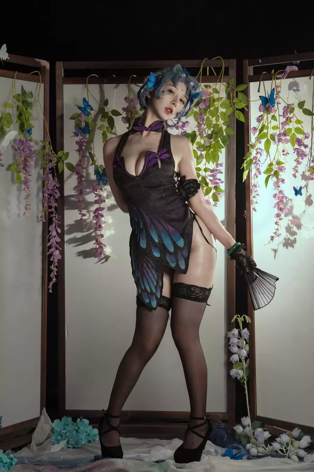 No.008-奶桃 蝴蝶 [50P] 超高清国内美女模特精选套图-丽图社