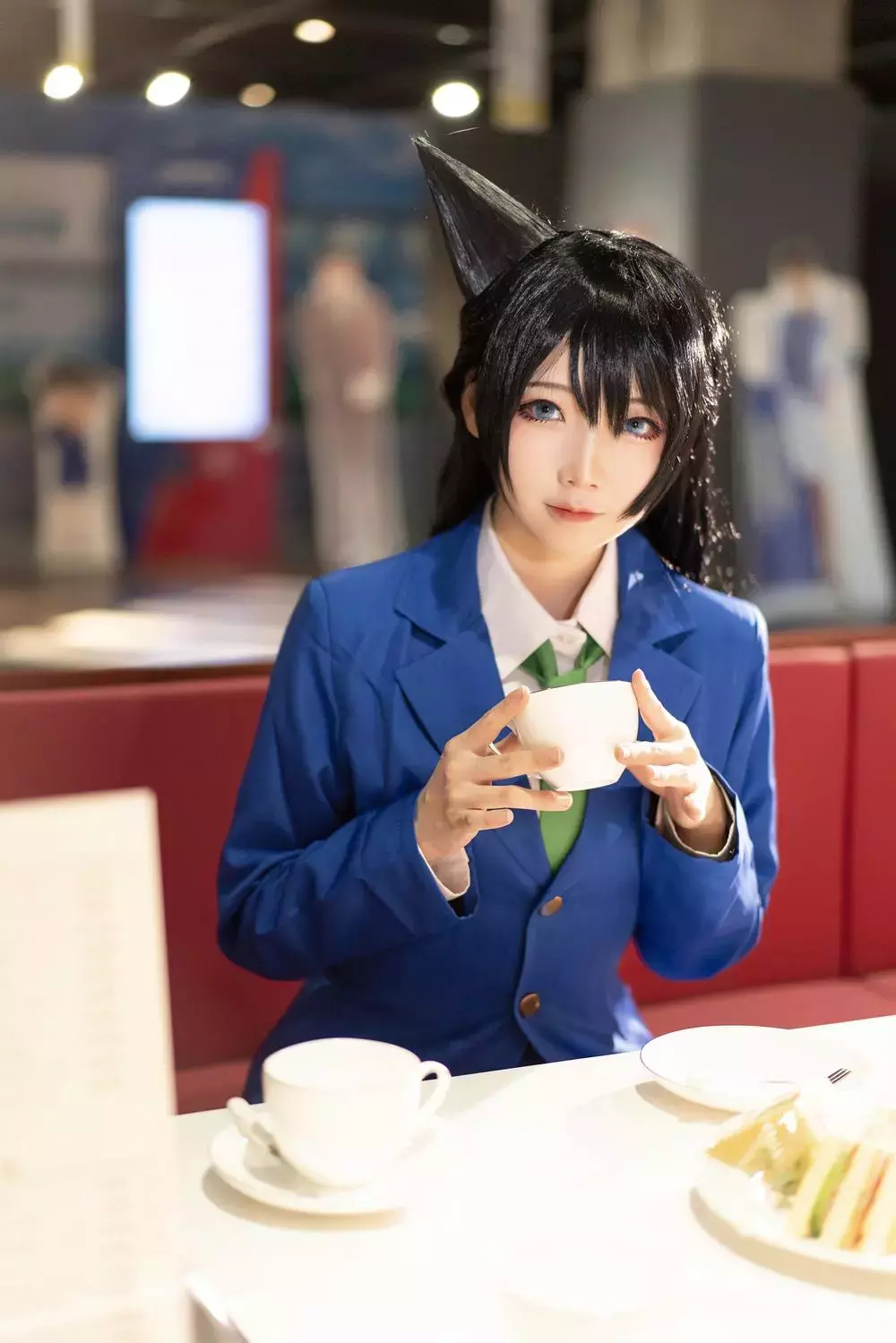 No.041-名侦探柯南 新兰 毛利兰江户川柯南 [8P] 清纯美女图片高清图集-丽图社