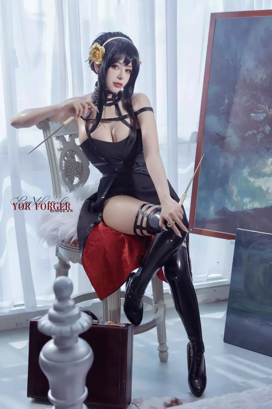 No.143 – Yor thorn princess [48P 8V] 好看身材模特美女图片壁纸-丽图社