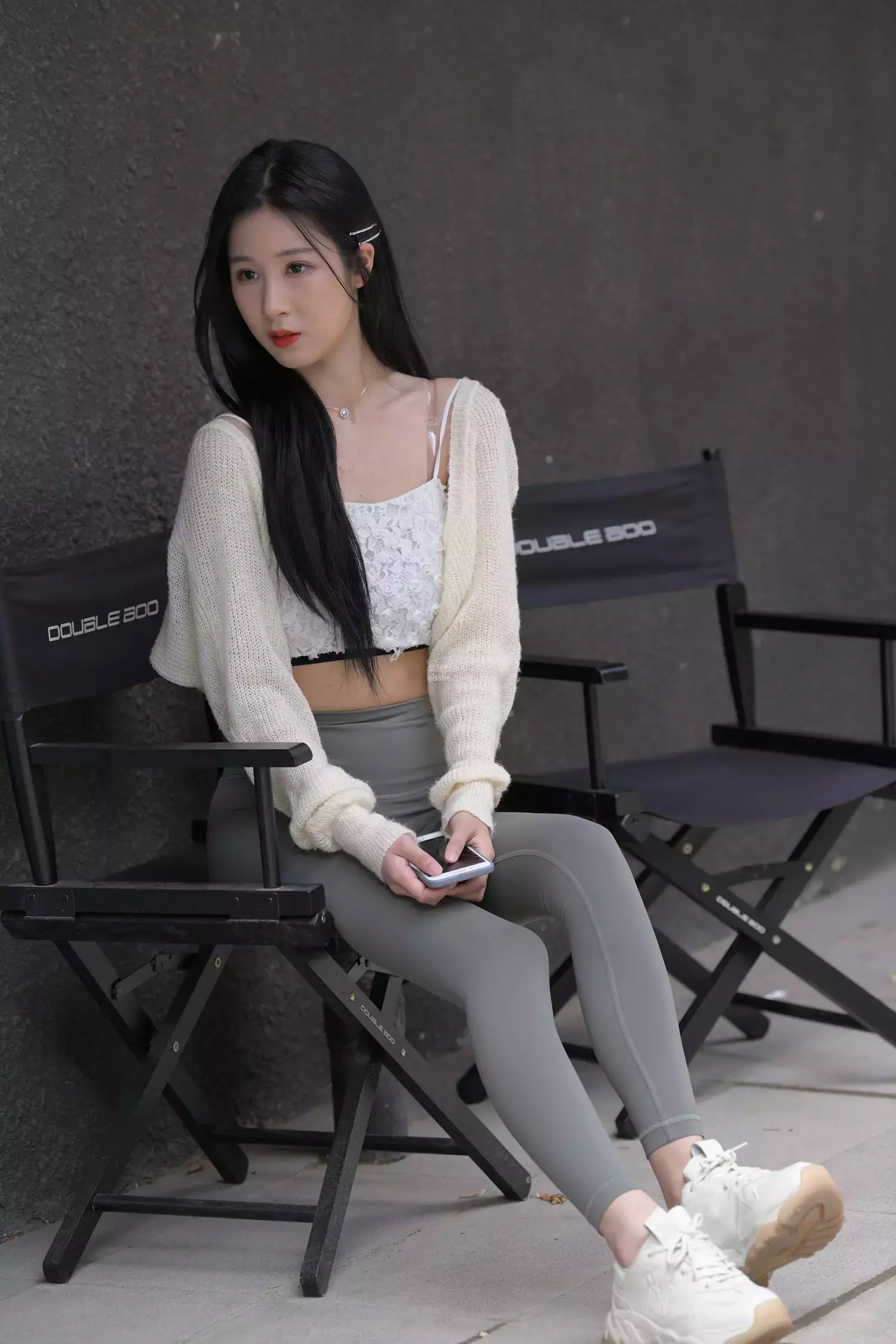 精选街拍作品 NO.1701 柚绿时2 街拍美女尴尬瞬间-丽图社