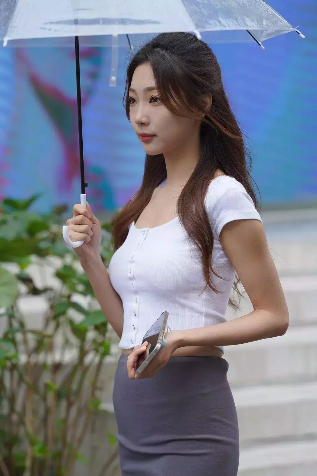 精选街拍作品 NO.1185 长腿美女13 被成都太古里街拍惊艳了-丽图社