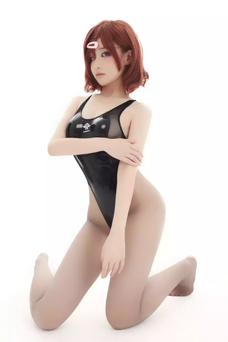 No.003-樋口円香竞泳无衬衫灰丝 [36P] 好看身材模特美女图片壁纸-丽图社