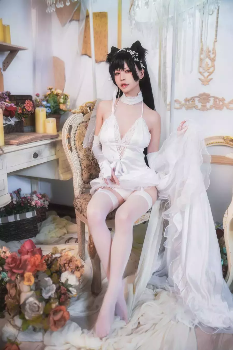 No.006 – 爱宕 白花誓言 [25P] 惊艳好看的高清美女壁纸-丽图社