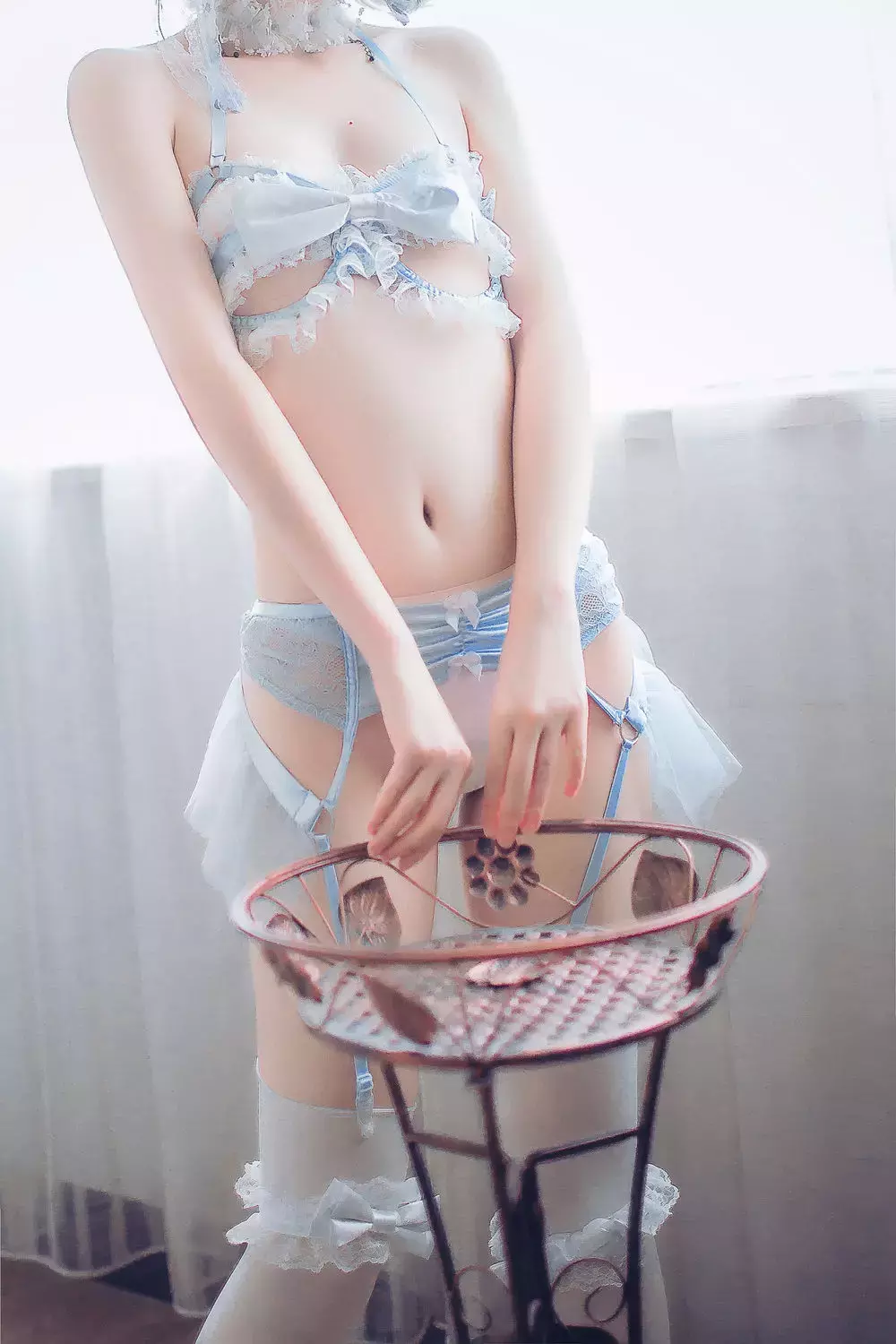 No.044-蓝色精灵 [30P] 好看的性感美女套图-丽图社