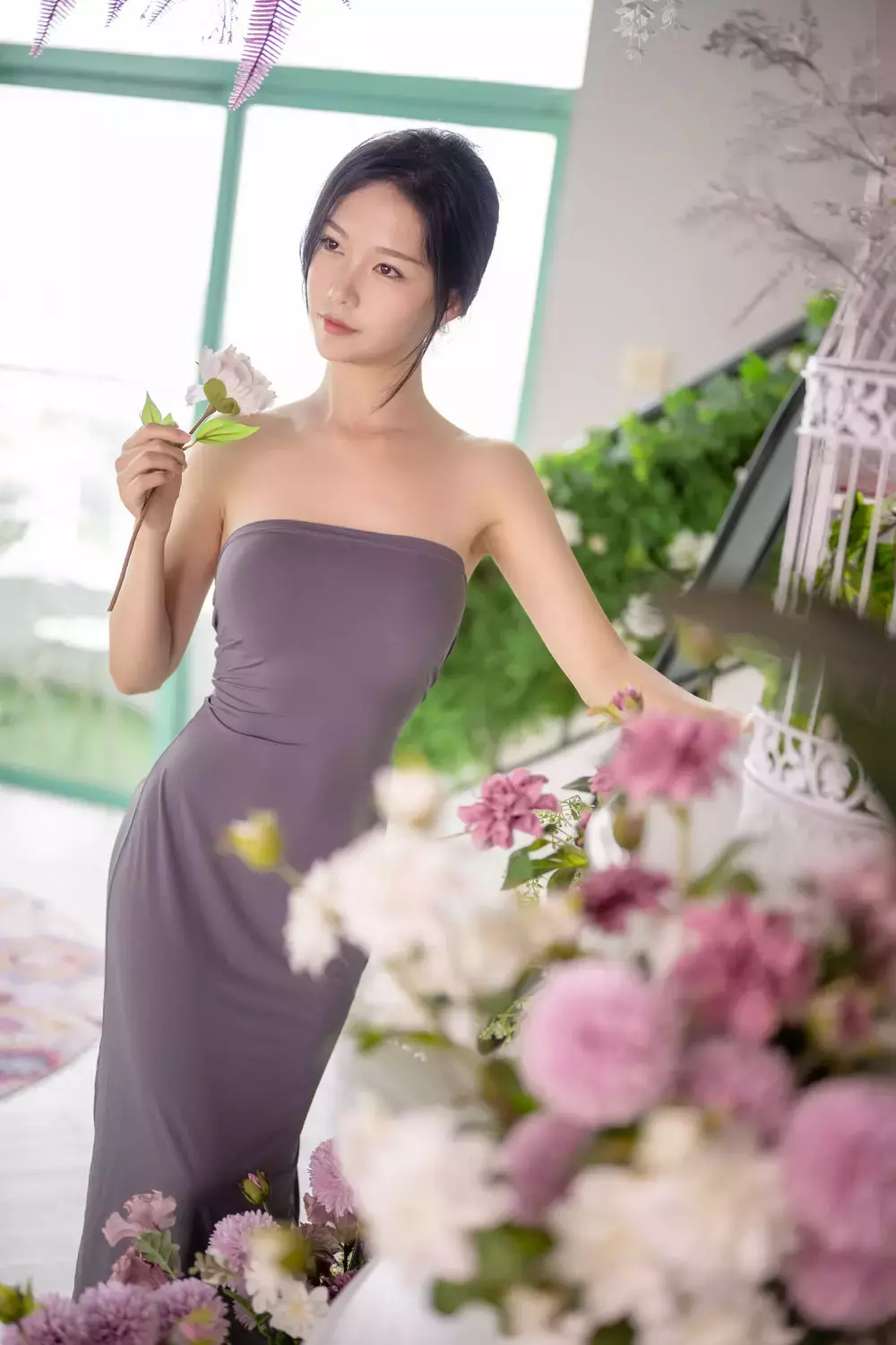 No.057-吉他妹妹 [42P 1V] 美女好身材自拍锁屏壁纸-丽图社