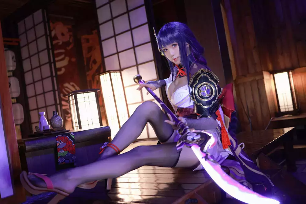 No.101-雷电将军 [130P] 制服丝袜美女套图-丽图社