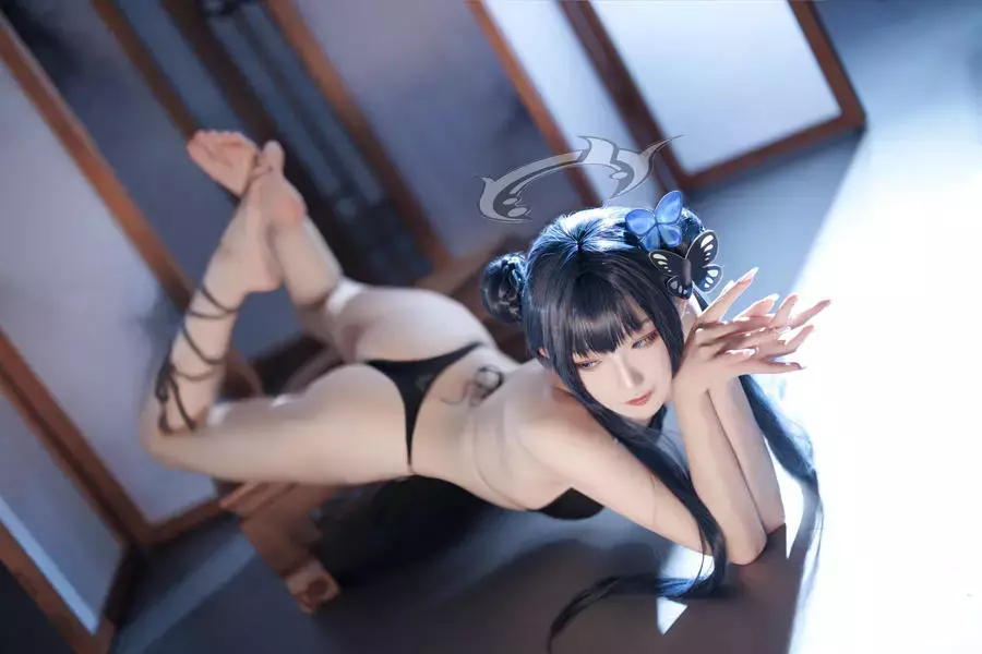 No.025 – 碧蓝档案 妃咲 泳装 [30P] 气质美女妩媚写真-丽图社