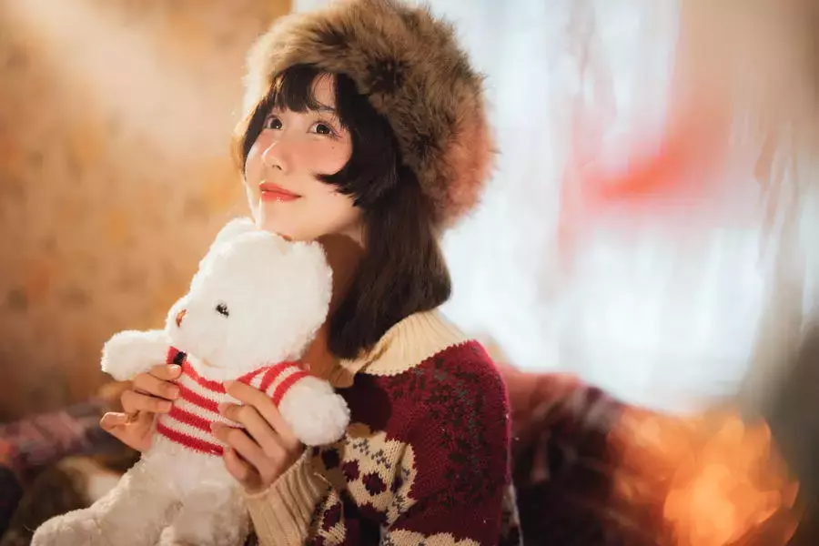 No.080-圣诞快乐 [25P] 气质女孩的时尚之旅-丽图社