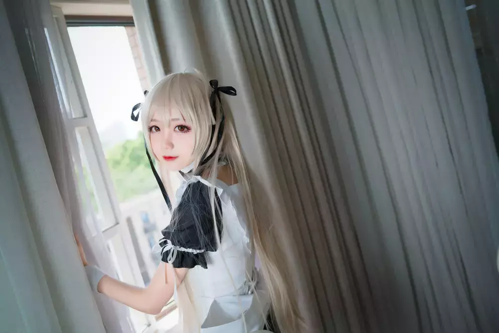 No.005-穹妹女仆 [16P] 优雅休闲美女自信阳光可爱唯美写真-丽图社