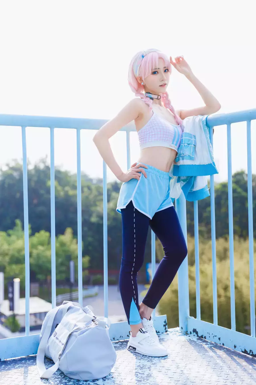 No.090 – 蓝毒 [24P] 美女高清壁纸女神写真-丽图社