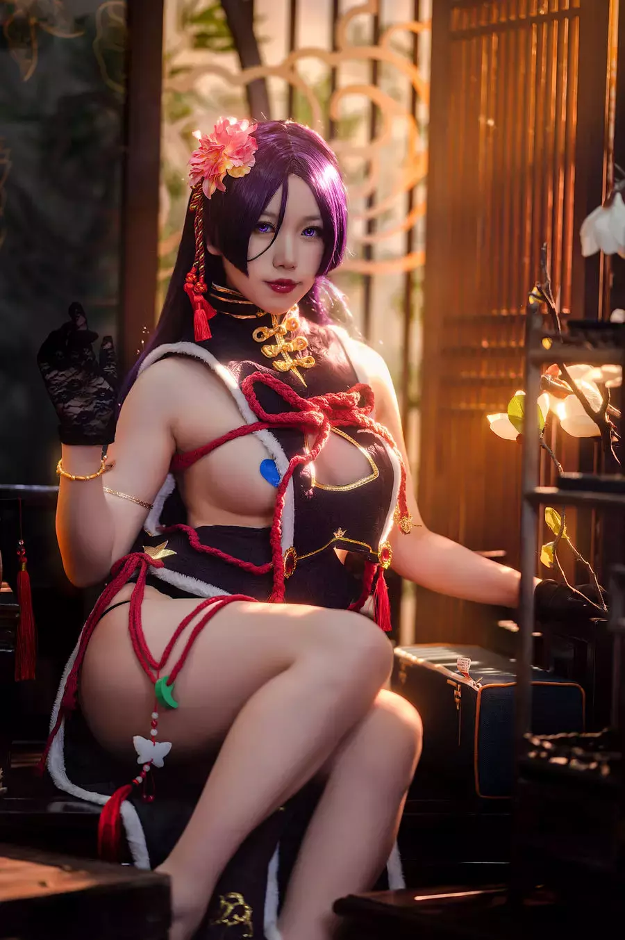 No.017-奶光新春旗袍 [42P 1V] 美女写真壁纸珍藏版-丽图社