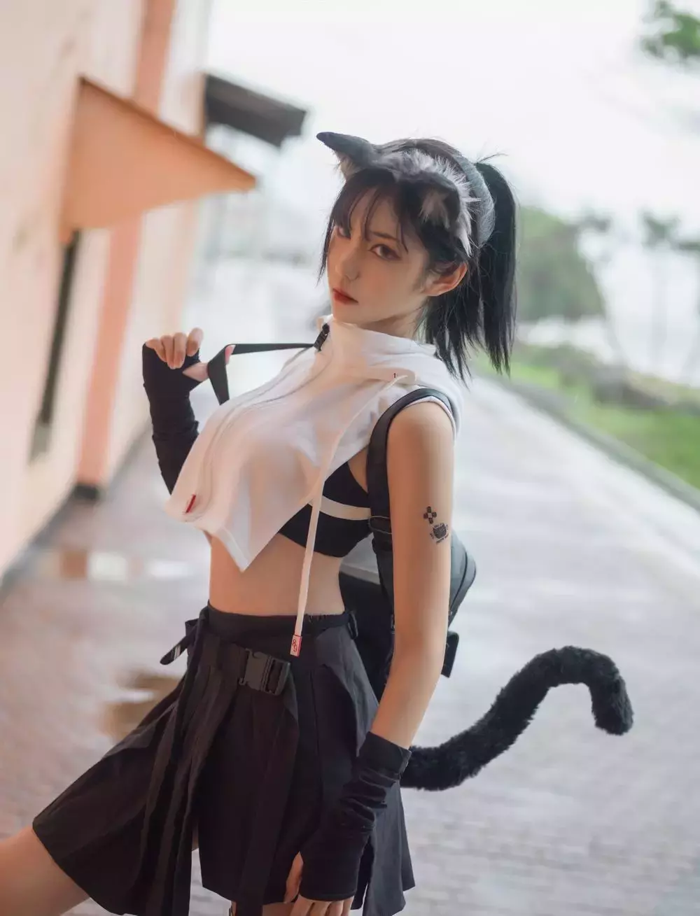 No.018-黑日常 [10P] 写真美女高清壁纸-丽图社