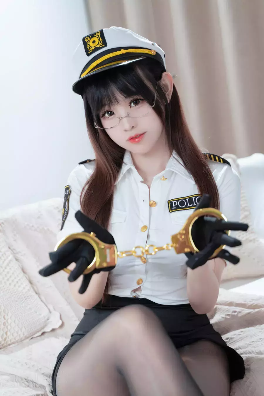 No.018-缠绕女警 [45P 1V] 时尚美女写真壁纸图片照-丽图社