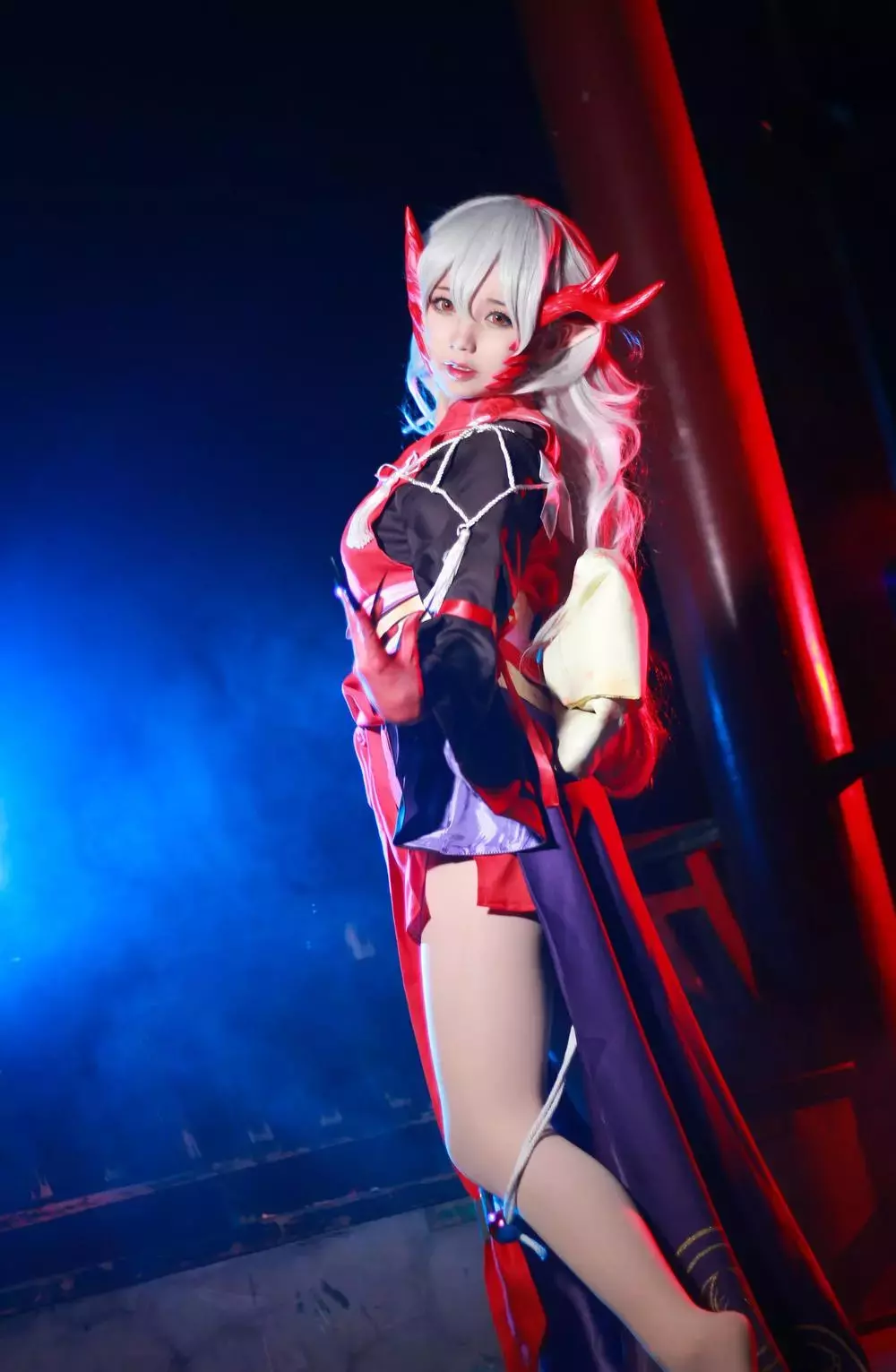 No.060-阴阳师 茨木童子 [29P] 百变时尚美女穿搭照片-丽图社