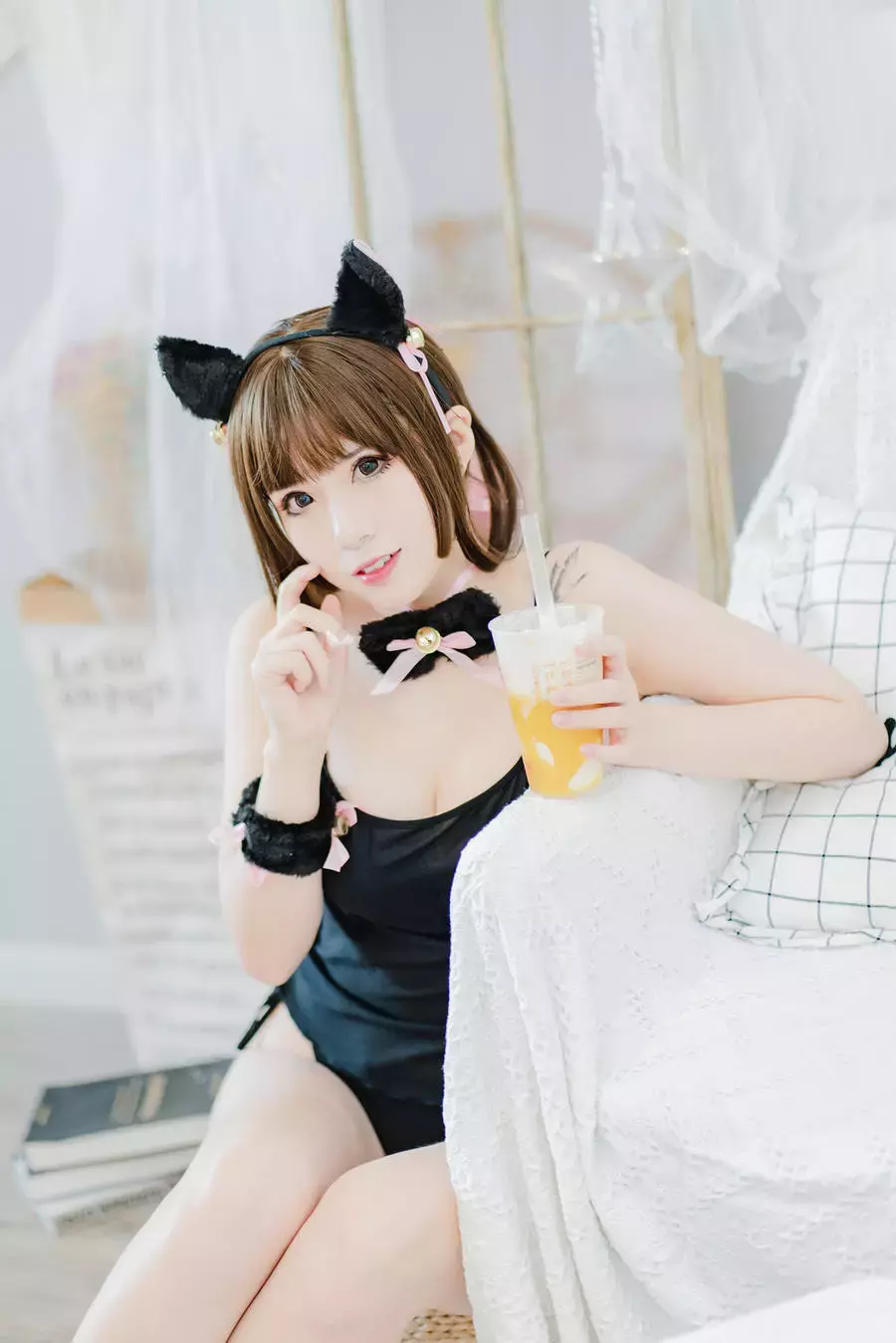 No.008-猫娘 [20P] 美女写真素材-丽图社
