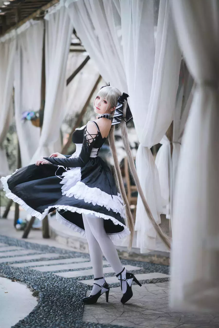 No.061-碧蓝航线 可畏 [20P] 优雅休闲美女自信阳光可爱唯美写真-丽图社