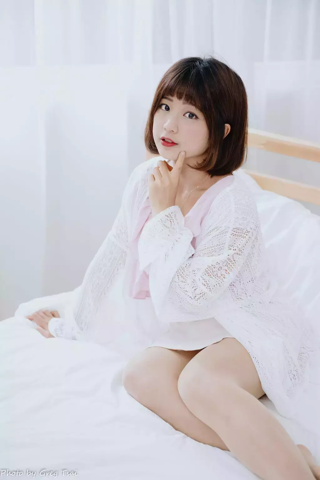 精选模拍作品 NO.288 林小栗 居家短裙丝袜 美女摄影街拍写真-丽图社