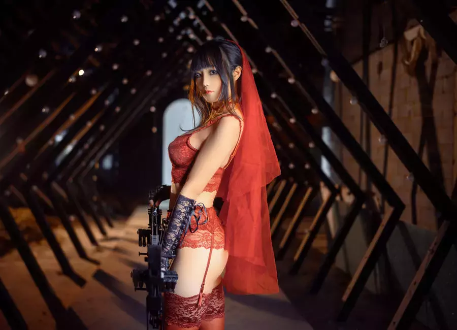 No.021 – 废墟新娘 [30P] 超好看的辣妹身材壁纸合集-丽图社