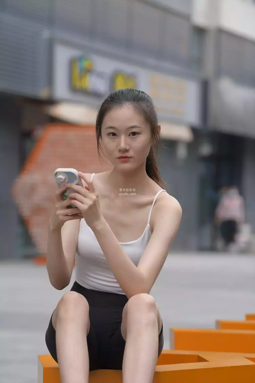 精选街拍作品 NO.2074 清秀的女孩1 街拍穿搭-丽图社