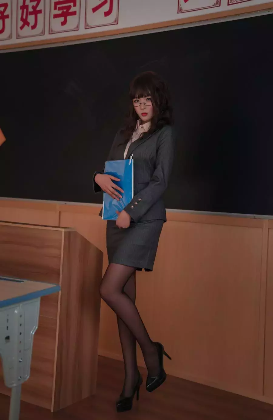 No.039-教鞭 [45P 1V] 美女写真图片-丽图社