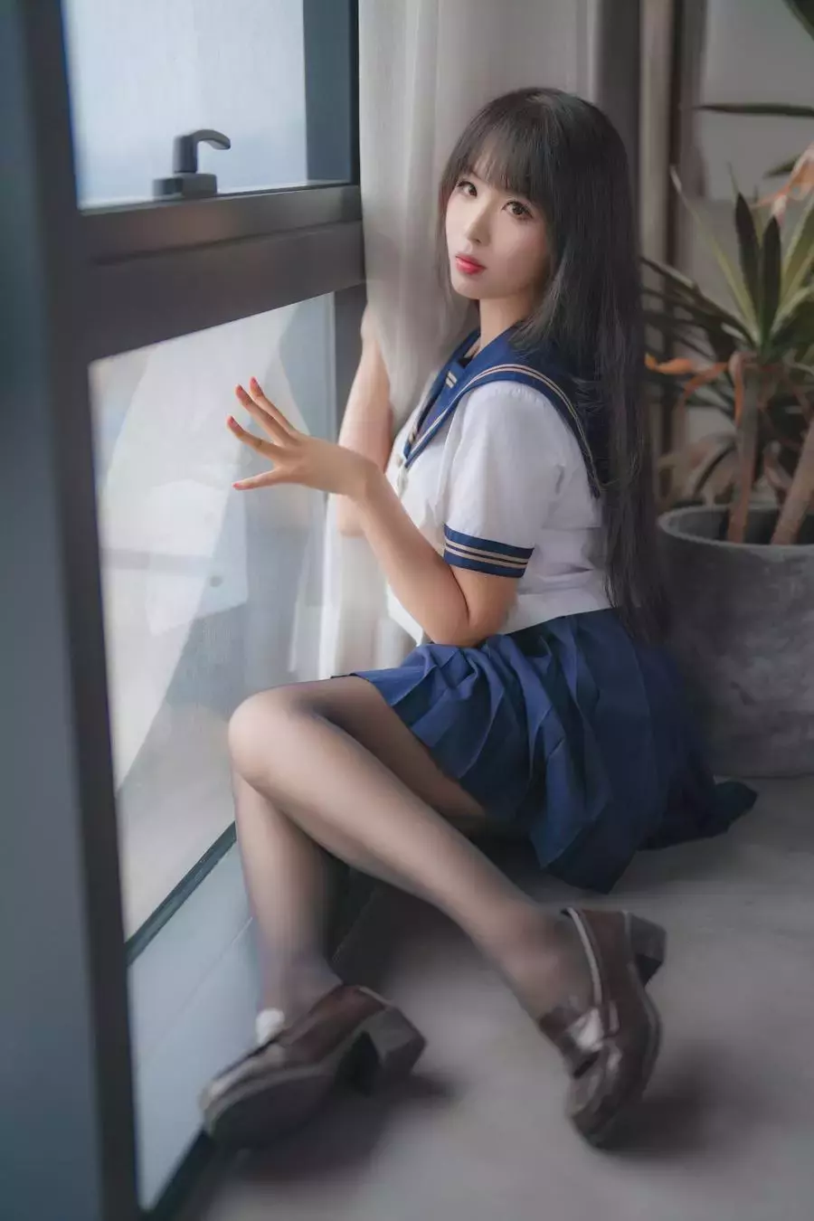 No.044 – 2023年05月舰长 黑丝JK [32P] 美女高清壁纸女神写真-丽图社