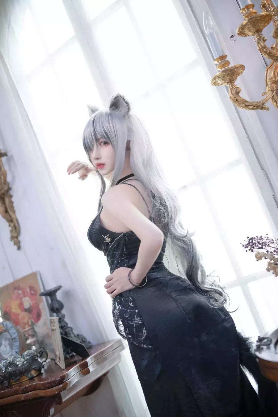 No.096 – 明日方舟 黑 [15P] 高清4K全面屏手机壁纸-丽图社