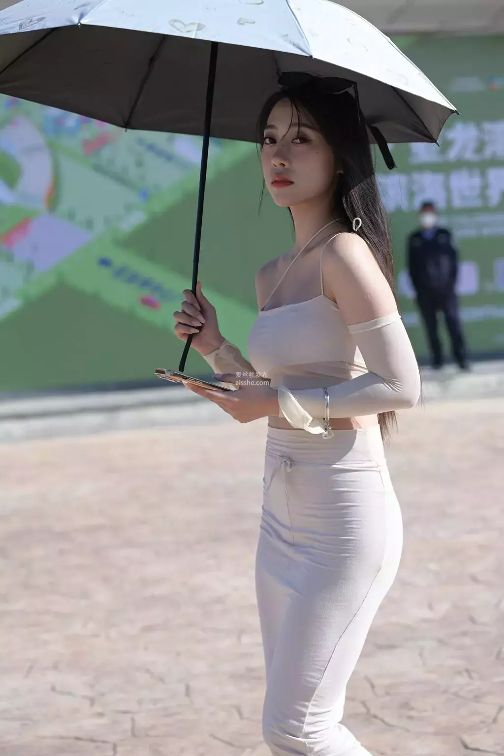 精选街拍作品 NO.1836 你是晚来风9 长腿美女街拍写真4K壁纸-丽图社