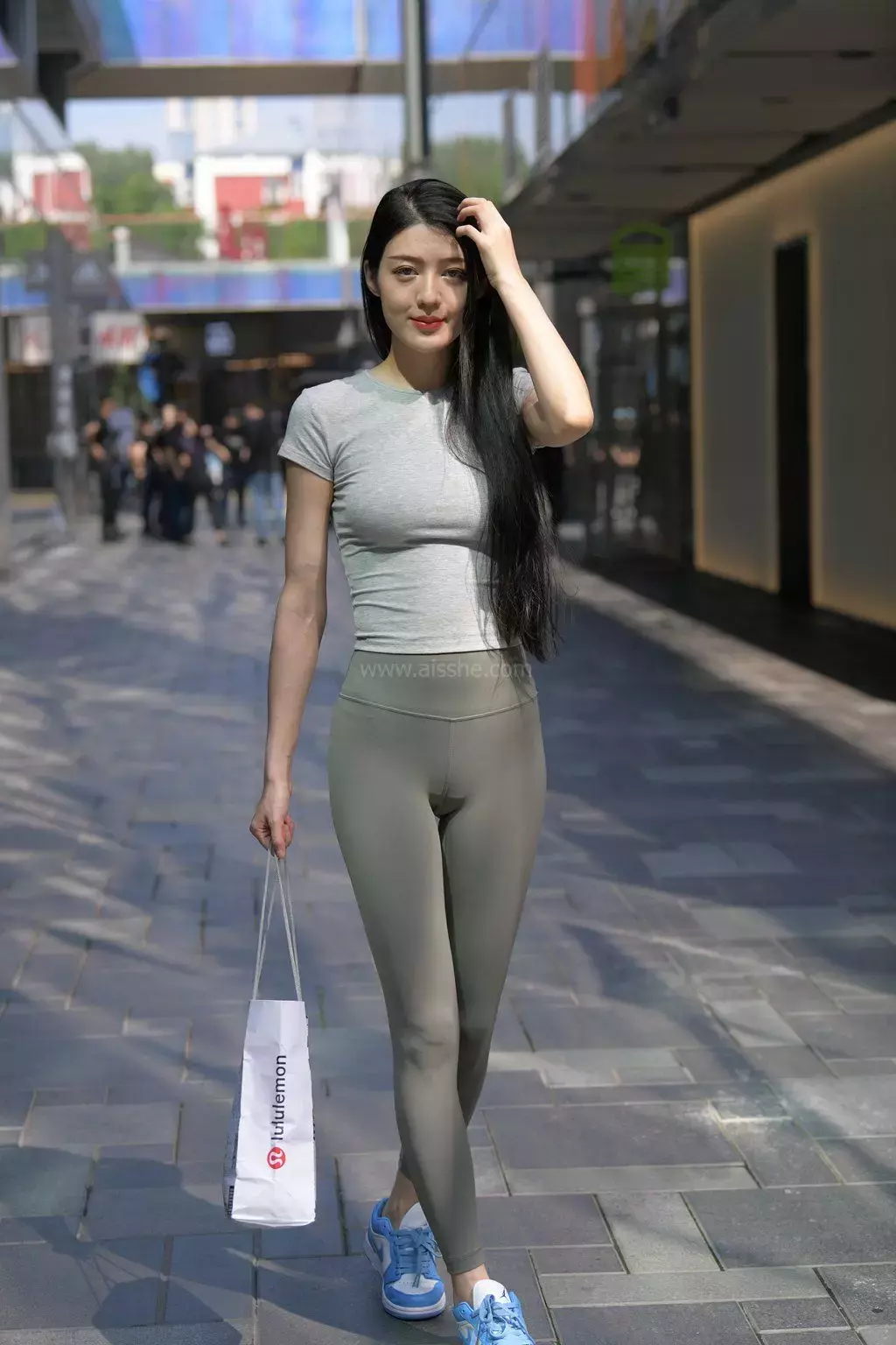 精选街拍作品 NO.1308 好久不见4 街拍长腿丝袜高跟美女写真集-丽图社