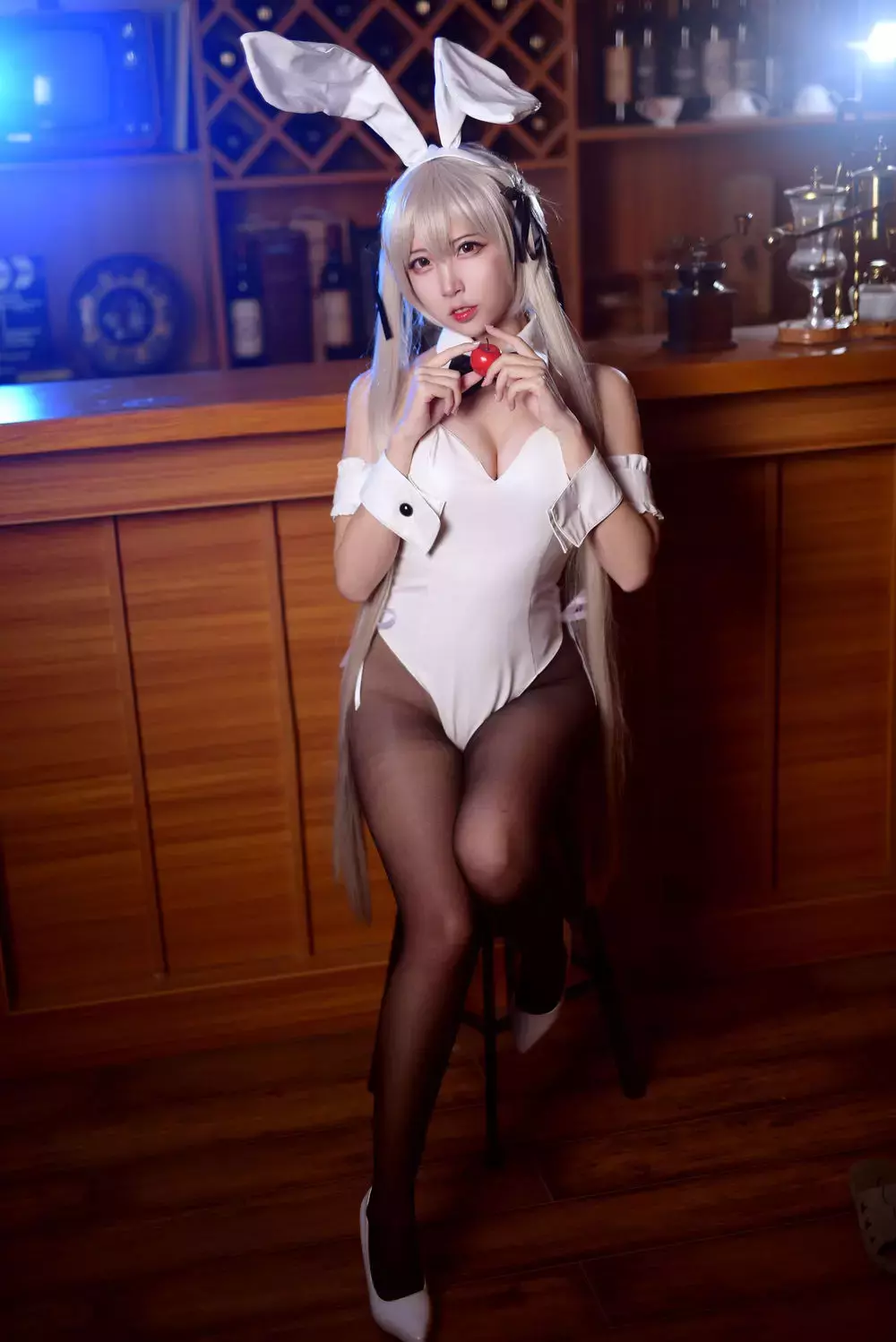 No.034-穹妹兔女郎 [17P] 制服丝袜美女套图-丽图社