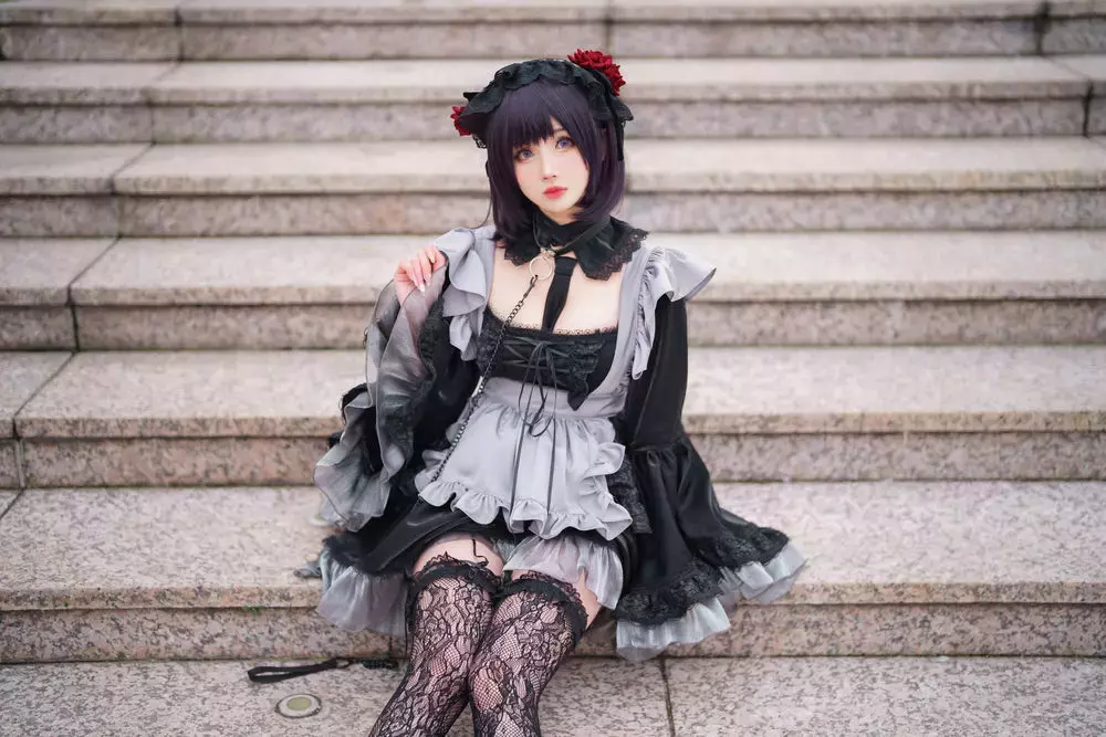 No.088-更衣人偶坠入爱河 喜多川海梦cos黑江雫女仆装 – 海梦篇-纯享版 [20P 1V] 又纯又欲心动型小姐姐-丽图社