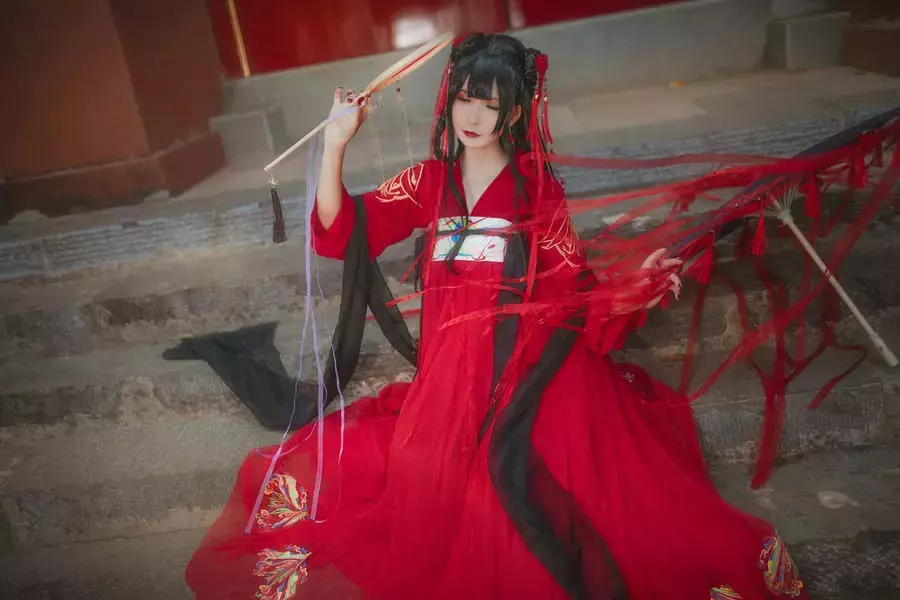 No.009-汉服 [9P] 美女写真壁纸珍藏版-丽图社