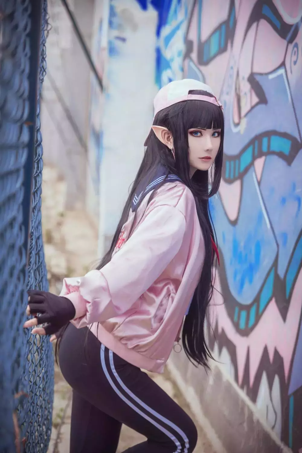 No.016-凹凸世界 安莉洁凯莉凯柠不良少女同人 [4P] 超高清国内美女模特精选套图-丽图社