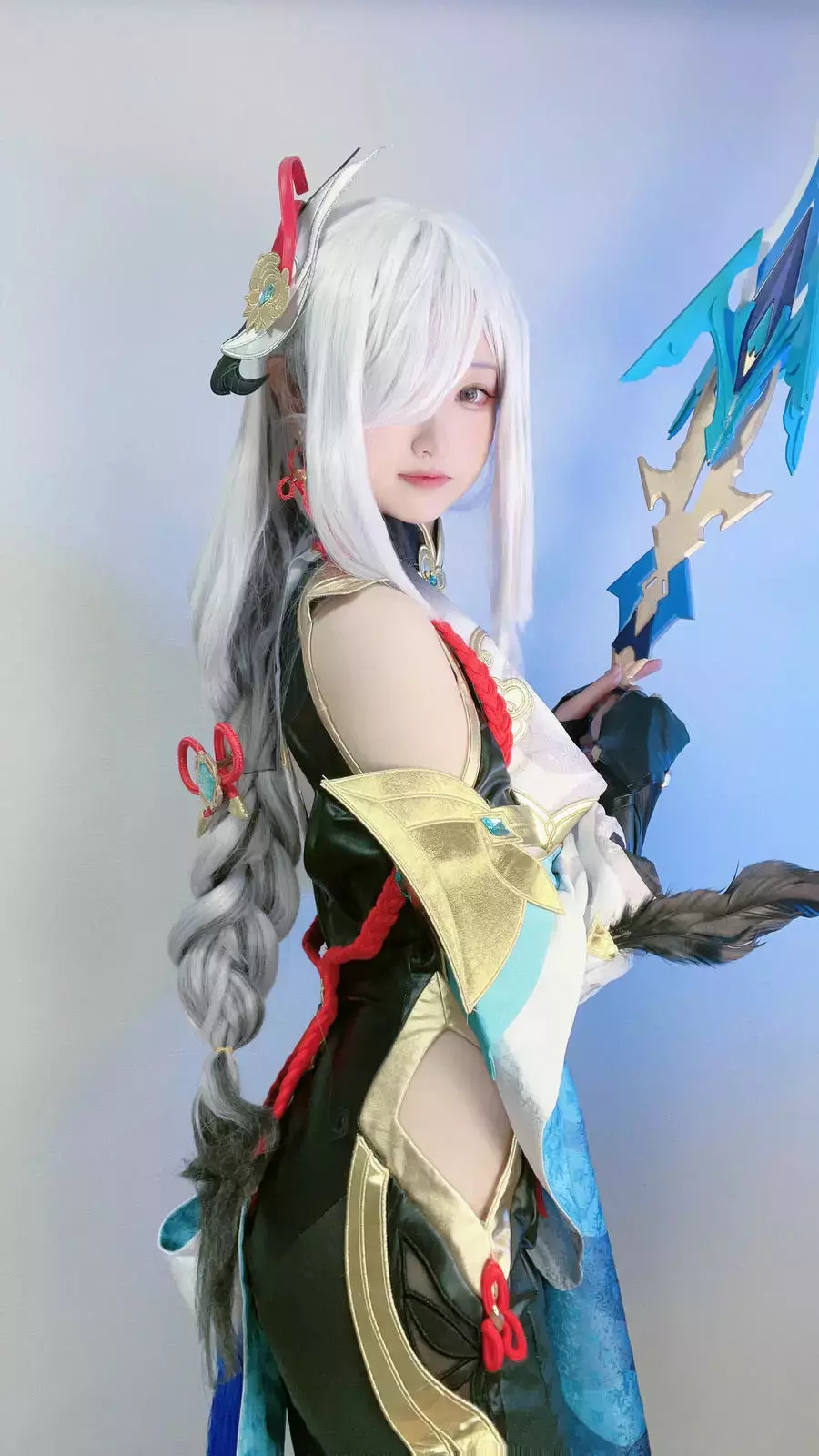 No.059-申鹤 [14P] 美女经典黑丝写真套图-丽图社