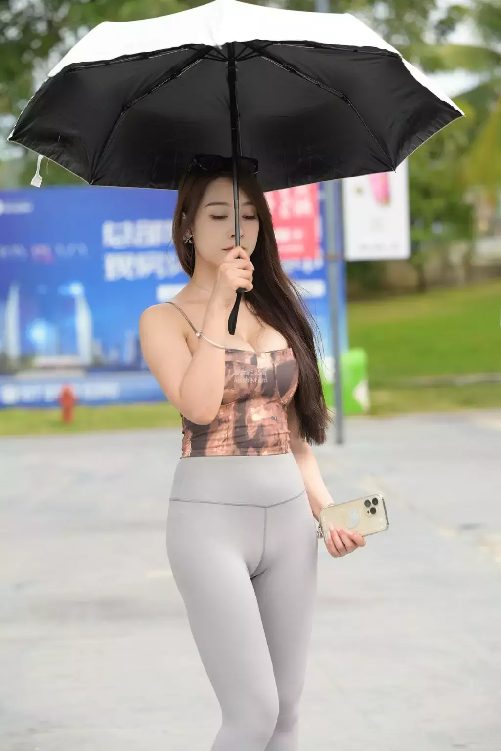 精选街拍作品 NO.2187 柠檬不酸1 街拍高跟鞋黑丝美女-丽图社