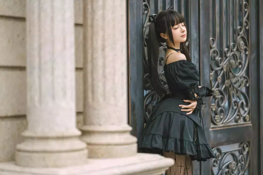 No.200-双马尾小恶魔 [16P] 国内艺体美女拍唯美写真-丽图社