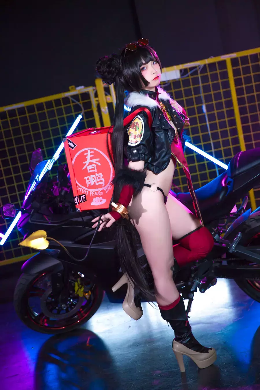 No.009-春鹏饺子外卖小妹 [24P] 优雅休闲美女自信阳光可爱唯美写真-丽图社